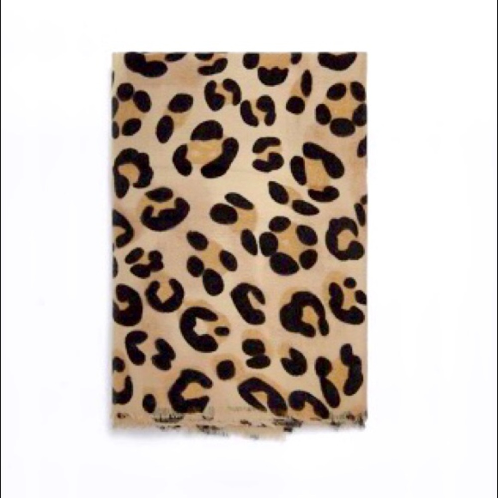 Zara Animal Print Scarf